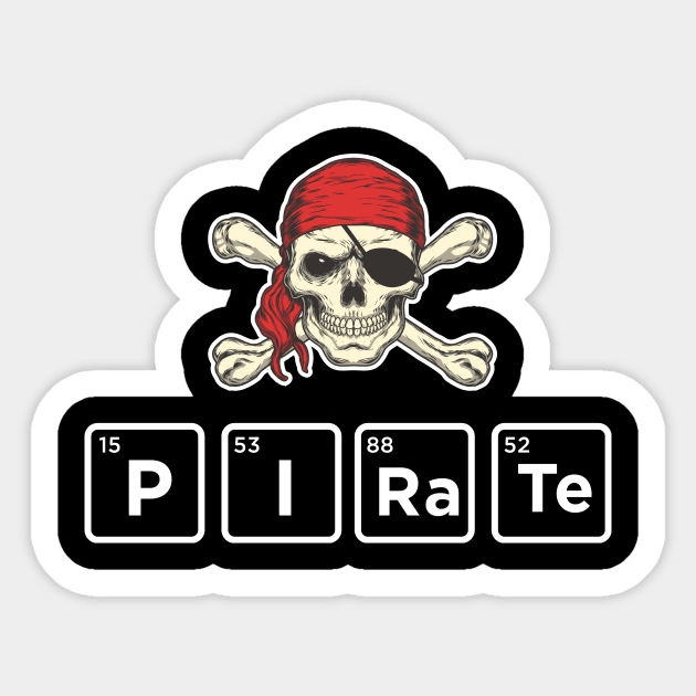 Pirate Elements Sticker by teesumi